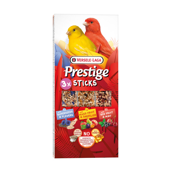 Versele-Laga Prestige Sticks Kanarien Triple Variety