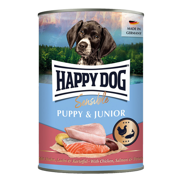 Happy Dog Sensible Puppy & Junior Lachs