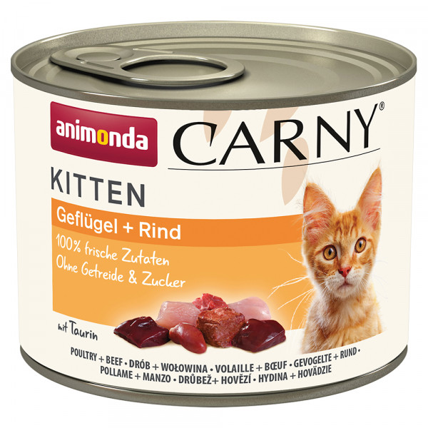 Animonda Carny Kitten Geflügel-Rind