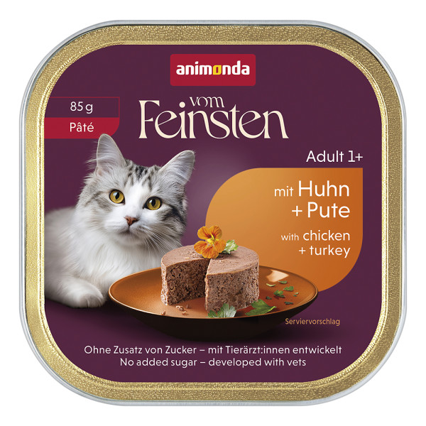 Animonda Vom Feinsten Katze Adult Pastete Huhn & Pute