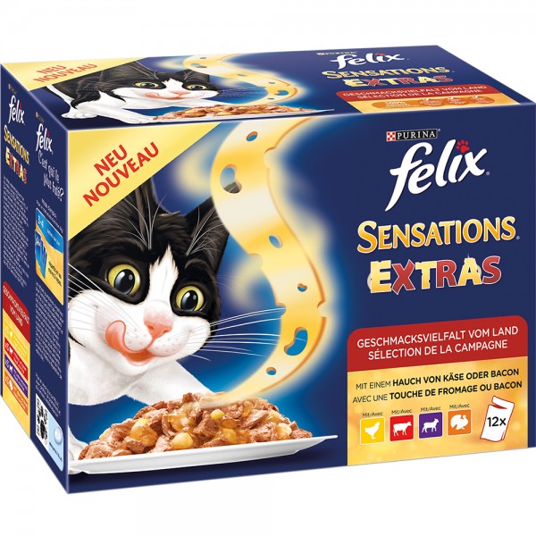 Felix Sensations Extras Geschmacksvielfalt vom Land