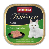 Animonda Vom Feinsten Adult mit Pute + Kaninchen Animonda Vom Feinsten Adult mit Pute + Kaninchen