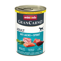 Animonda Gran Carno Adult mit Lachs + Spinat Animonda Gran Carno Adult mit Lachs + Spinat