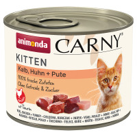 Animonda Carny Kitten Kalb, Huhn & Pute Animonda Carny Kitten Kalb, Huhn & Pute