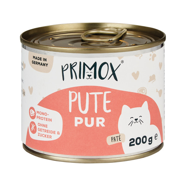 Primox Katzenfutter Pute pur 6x200g