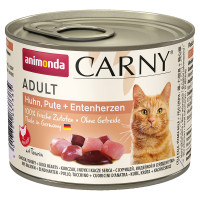 Animonda Carny Adult Huhn & Pute & Entenherz Animonda Carny Adult Huhn & Pute & Entenherz