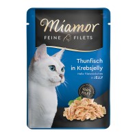 Miamor Feine Filets Thunfisch in Krebsjelly Miamor Feine Filets Thunfisch in Krebsjelly