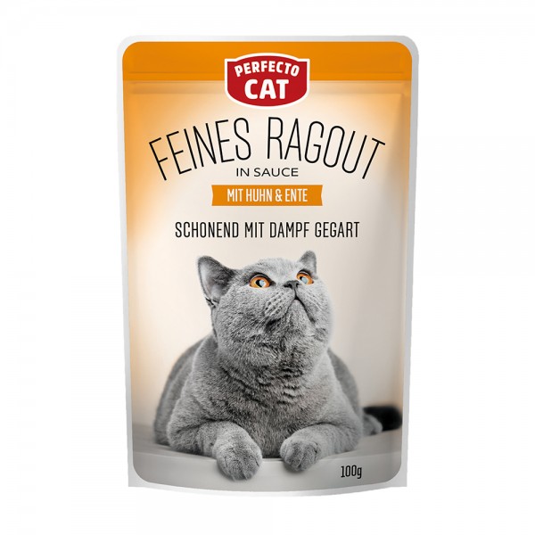 Perfecto Cat Feines Ragout Huhn & Ente