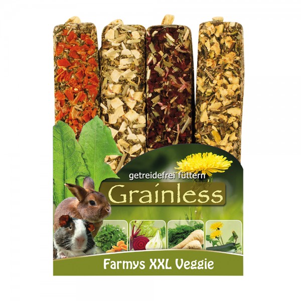 JR Farm Grainless Farmys XXL Veggie 4er-Pack