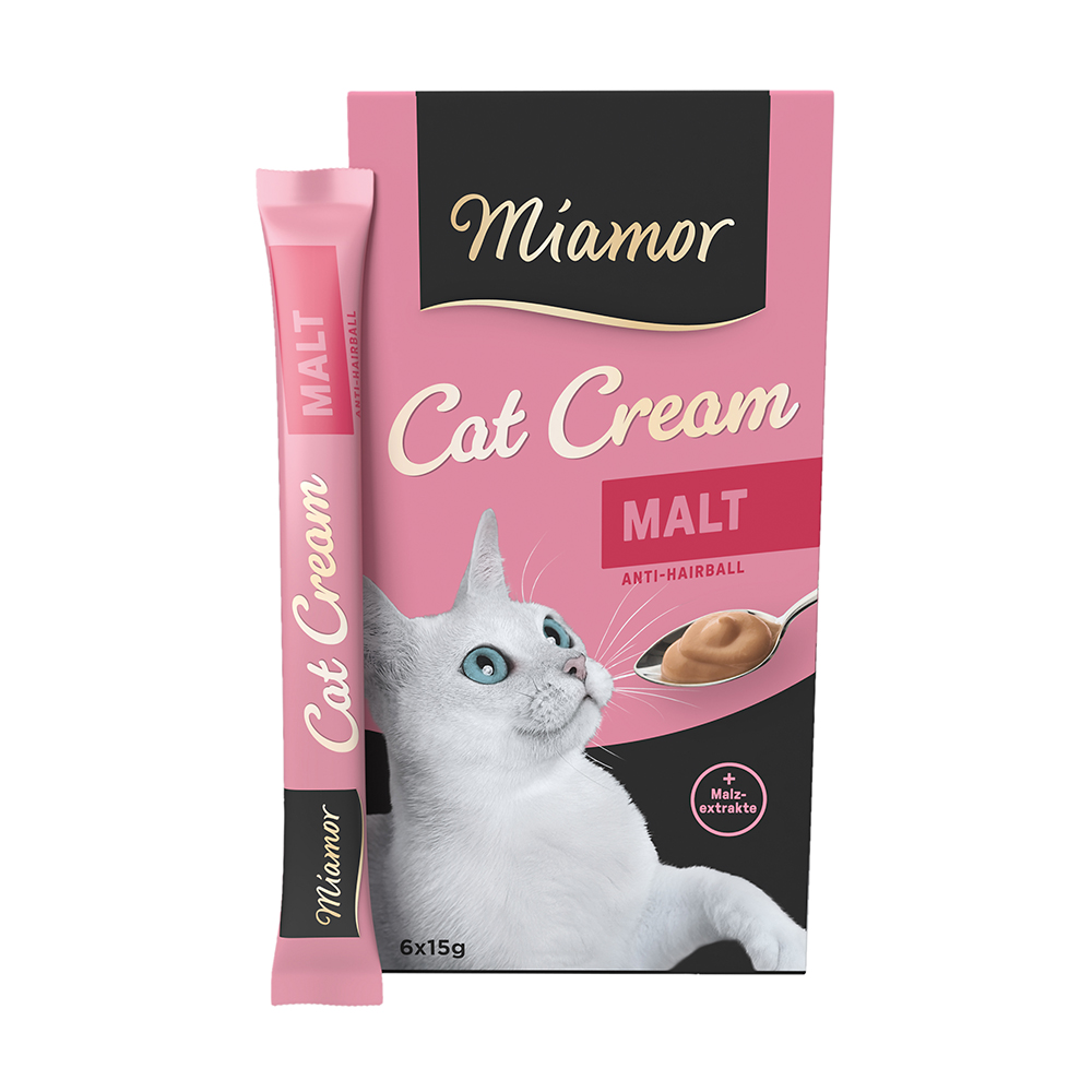 MIAMOR - Cat Snack (crème) | Smakelijke snack voor het verwennen van