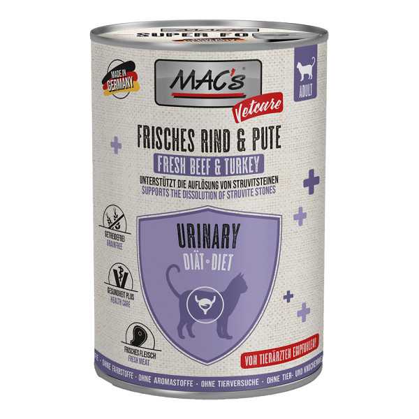 MAC´s CAT Vetcare Urinary Rind & Pute